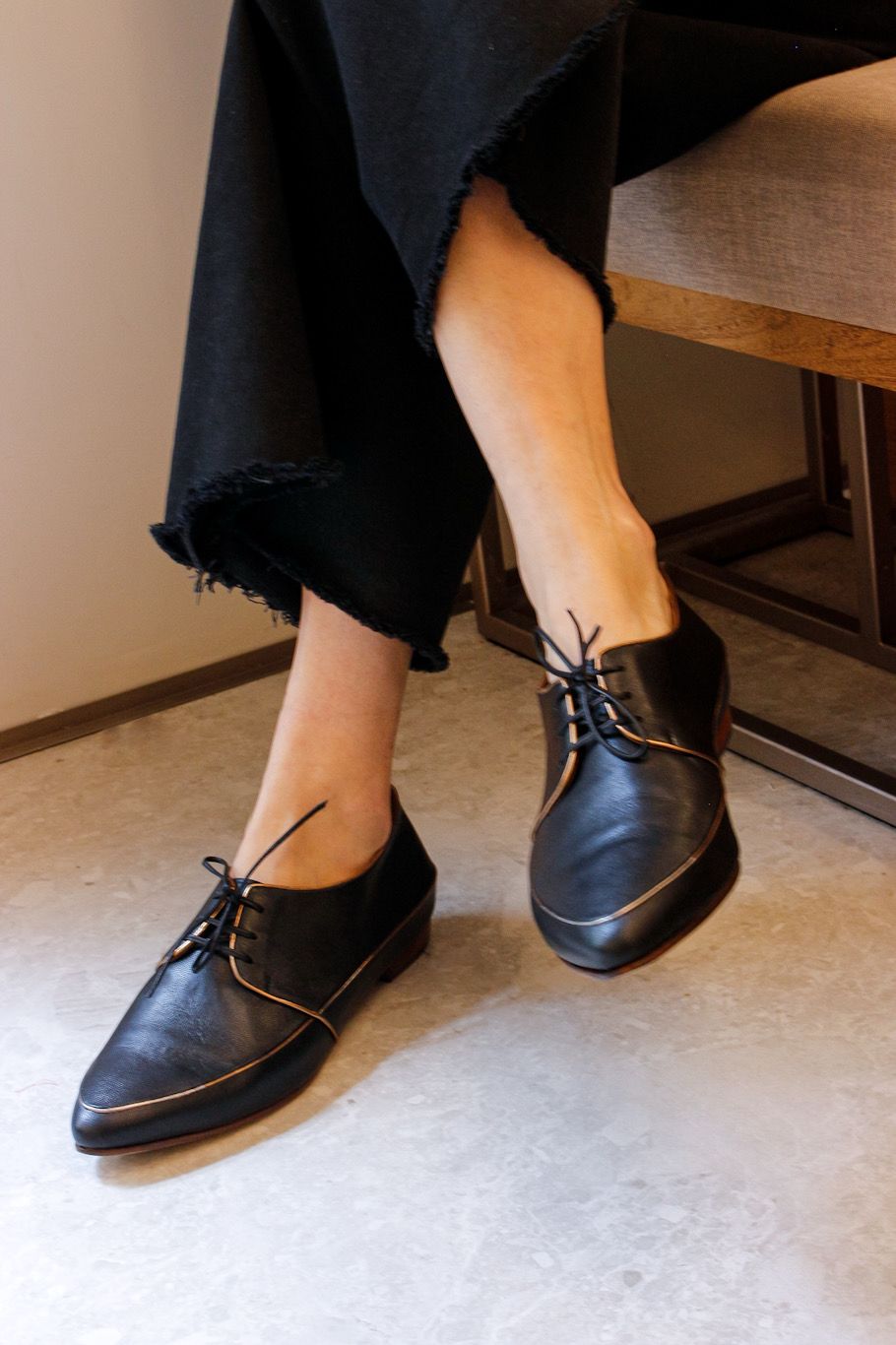 Oxford Contorno Preto