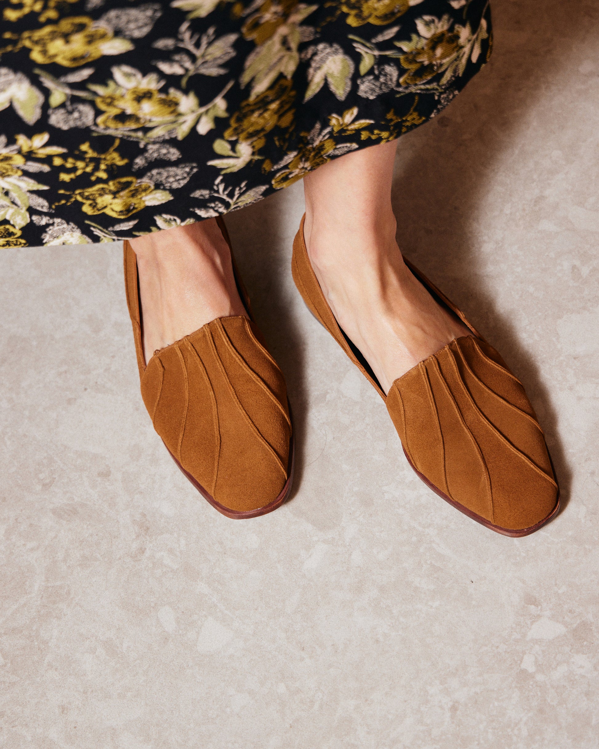 look para mocassim caramelo
