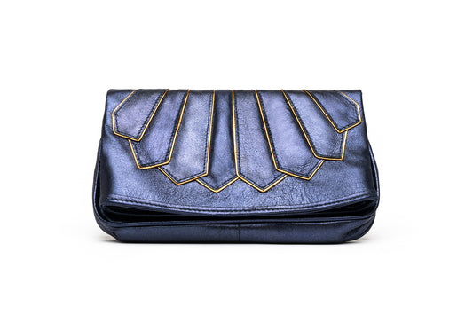 Bolsa Leque Azul Marinho