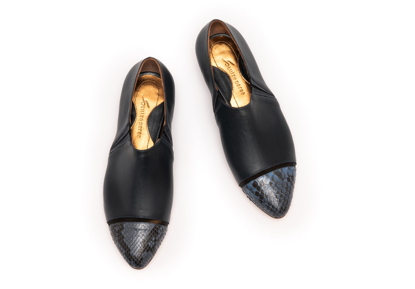 Bota Brassia Azul Marinho