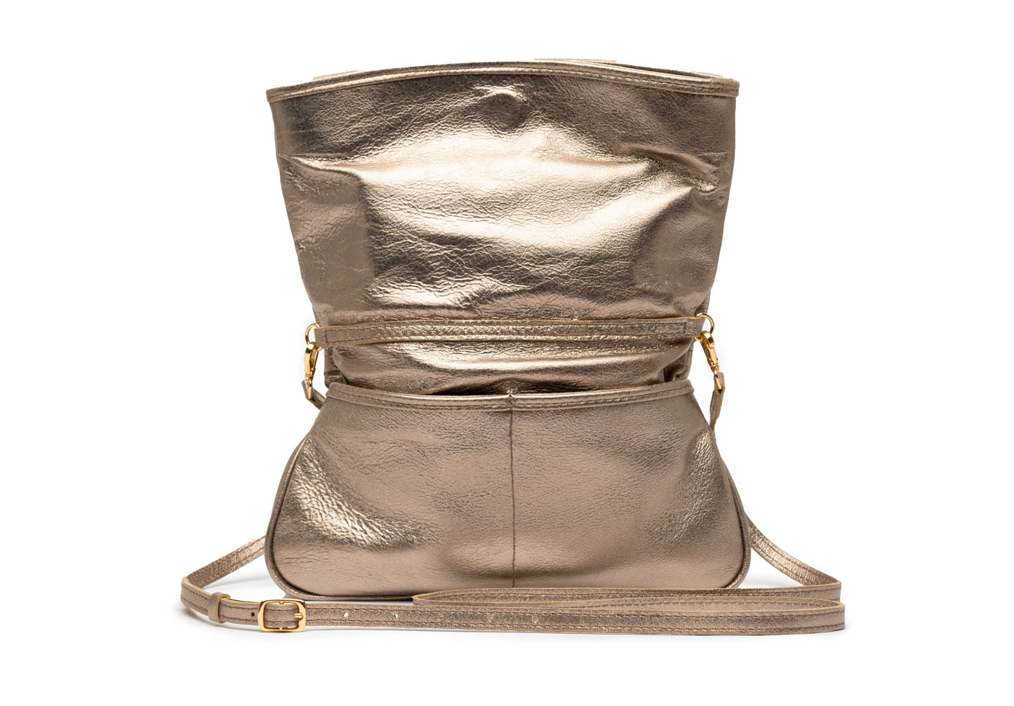 Bolsa Leque Ouro