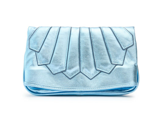 Bolsa Leque Azul Celeste