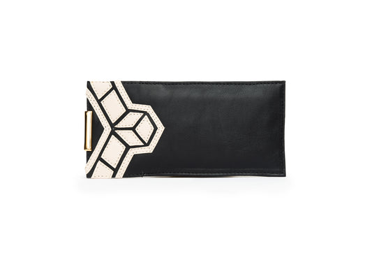 Porta-óculos Diamante Preto