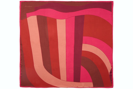 Lenço Onda Rosa