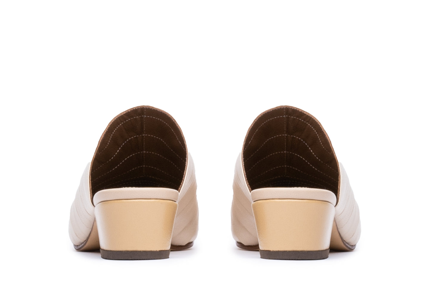 Mule Camadas Off White